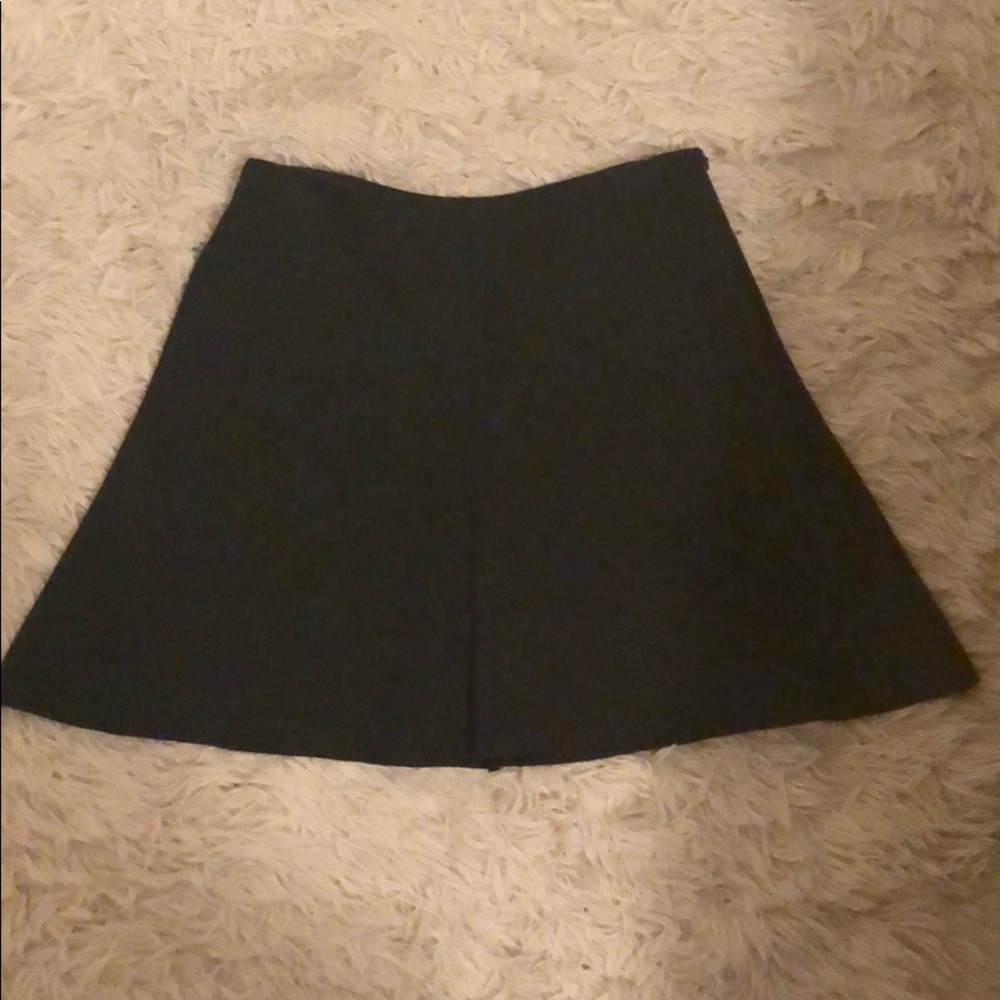 ZARA dark grey warm skirt.